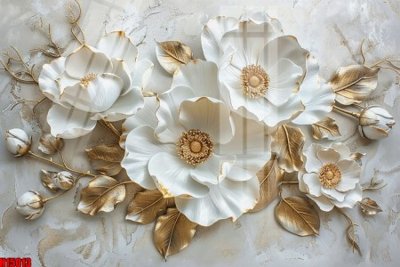 Ảnh gốc File tranh gốc in tranh tường nền tổng hợp H15013 (nét căng) in mica