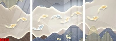 Ảnh gốc File tranh gốc in tranh tường nền tổng hợp H15314 (độ nét cao) in mica