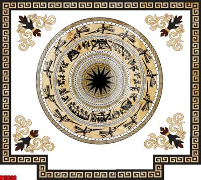 File in trần File tranh gốc in tranh tường nền tổng hợp H15393 (bản gốc) 5D