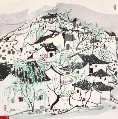 File tranh File tranh gốc in tranh tường nền tổng hợp H15411 (gốc) chủ đề thiên nhiên