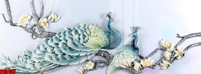 File gốc File tranh gốc in tranh tường nền tổng hợp H15437 (in lụa) hoa văn cổ điển