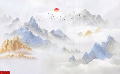 Tải file File tranh gốc in tranh tường nền tổng hợp H15469 (gốc) in ấn chất lượng