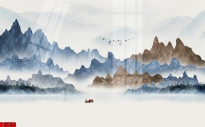 File gốc File tranh gốc in tranh tường nền tổng hợp H15756 (phiên bản chuẩn) để in ấn