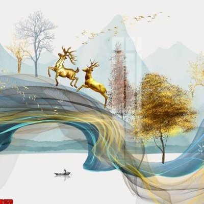 File gốc File tranh decor tranh bộ treo tường tổng hợp H1579 (ảnh rõ nét) để in