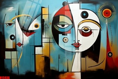 File gốc File tranh gốc in tranh tường nền tổng hợp H15936 (phiên bản chuẩn) để in ấn