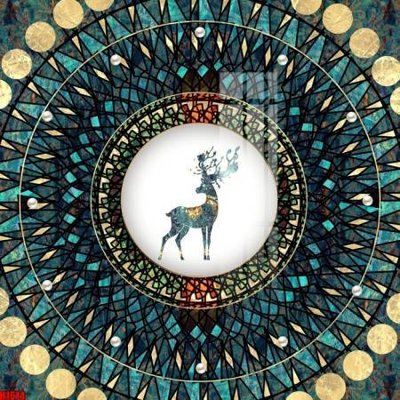 File ảnh File tranh decor tranh bộ treo tường tổng hợp H1614 (gốc) in decal dán tường