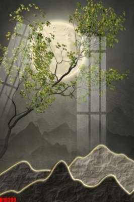 Tải file tranh gốc File tranh gốc in tranh tường nền tổng hợp H16299 chất lượng cao