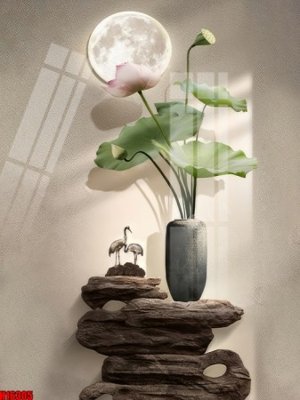 File in ấn File tranh gốc in tranh tường nền tổng hợp H16305 (bản gốc) từ file gốc