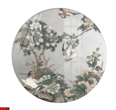 File in mica File tranh gốc in tranh tường nền tổng hợp H16435 (bản gốc) làm vách ngăn