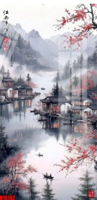 Download file gốc File tranh gốc in tranh tường nền tổng hợp H16782 (in lụa) cao cấp