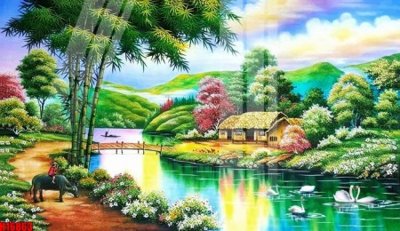 File gốc File tranh gốc in tranh tường nền tổng hợp H16863 (in ấn) không giới hạn