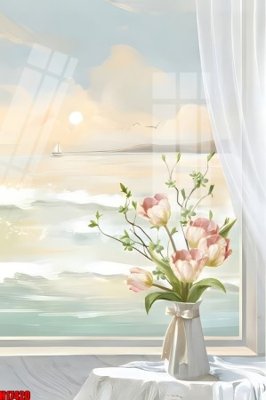 File gốc File tranh gốc in tranh tường nền tổng hợp H17420 (trang trí) phòng ngủ