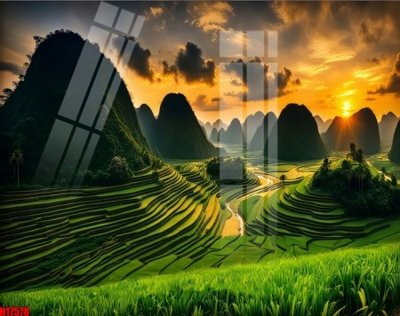 Tải về file gốc File tranh gốc in tranh tường nền tổng hợp H17578 (chuẩn in ấn)