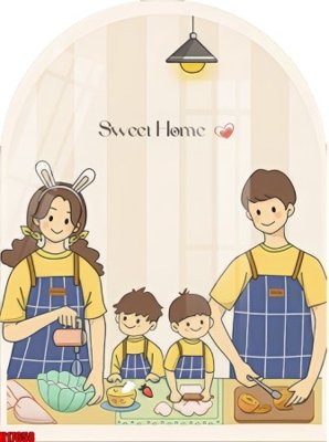 Tải xuống file tranh gốc File tranh gốc in tranh tường nền tổng hợp H17658 (PSD/TIFF)