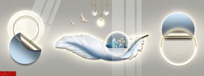 File PSD File tranh gốc in tranh tường nền tổng hợp H17809 (gốc) cho in quảng cáo