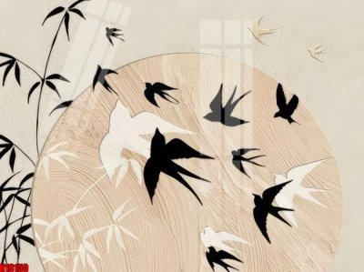 File tranh File tranh gốc in tranh tường nền tổng hợp H18150 (gốc) in backlit film