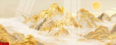 File in trần File tranh gốc in tranh tường nền tổng hợp H18185 (bản gốc 3D) sống động