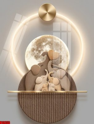 Tải file gốc File tranh gốc in tranh tường nền tổng hợp H18253 (bản PSD) đầy đủ layer