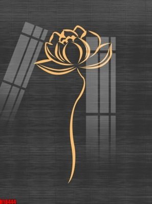 File tranh File tranh gốc in tranh tường nền tổng hợp H18444 (bản gốc) in lụa dán tường