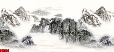 Tải file gốc in lụa File tranh gốc in tranh tường nền tổng hợp H18501 siêu nét