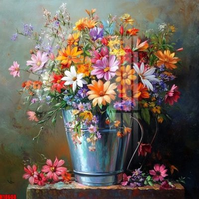 File PSD File tranh gốc in tranh tường nền tổng hợp H18608 (gốc) tách lớp chi tiết