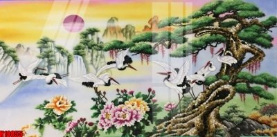 File tranh File tranh gốc in tranh tường nền tổng hợp H18855 (bản gốc) treo tường