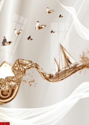 Download file gốc File tranh gốc in tranh tường nền tổng hợp H19193 (in mica) trang trí