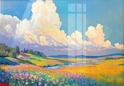 Tải file File tranh gốc in tranh tường nền tổng hợp H19317 (ảnh gốc) in tráng gương