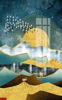 Mua file gốc File tranh decor tranh bộ treo tường tổng hợp H1932 (in ấn) tại Filetranh.com