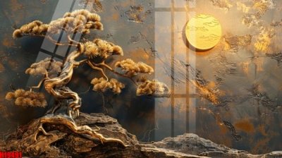 Hình ảnh file gốc in lụa File tranh gốc in tranh tường nền tổng hợp H19491