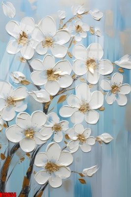 File tranh in trần 3D File tranh gốc in tranh tường nền tổng hợp H19654 (ảnh gốc)