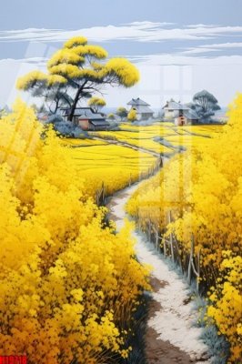 File tranh File tranh gốc in tranh tường nền tổng hợp H19718 (ảnh gốc) in trần 3D