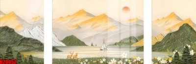 File ảnh File tranh gốc in tranh tường nền tổng hợp H20052 (gốc) in standee