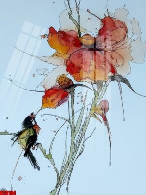 File tranh quảng cáo File tranh gốc in tranh tường nền tổng hợp H20104 (download file gốc)