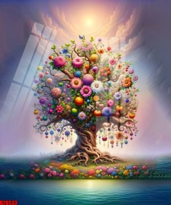 File PSD File tranh gốc in tranh tường nền tổng hợp H20533 (bản gốc) dễ dàng edit