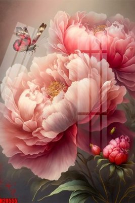 File tranh gốc PSD File tranh gốc in tranh tường nền tổng hợp H20555 còn nguyên layer