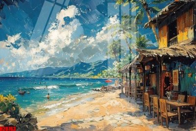 File gốc File tranh gốc in tranh tường nền tổng hợp H20763 (in tráng gương) ốp tường