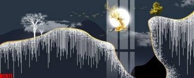 Download file File tranh decor tranh bộ treo tường tổng hợp H2077 (gốc) in mica cao cấp