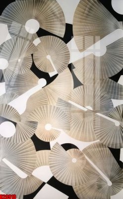 Download file gốc File tranh gốc in tranh tường nền tổng hợp H20910 (in lụa) tranh 3D