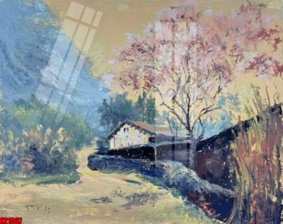 File gốc File tranh gốc in tranh tường nền tổng hợp H21067 (in lụa) họa tiết 3D