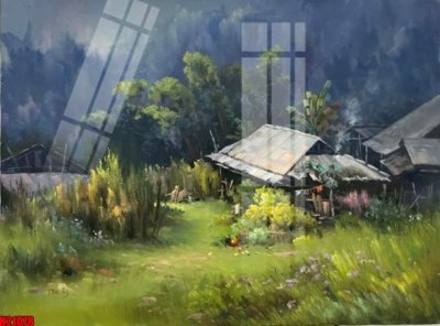 File gốc File tranh gốc in tranh tường nền tổng hợp H21078 (trang trí) phòng ngủ