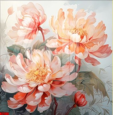 File tranh gốc File tranh gốc in tranh tường nền tổng hợp H21180 (bản quyền) file PSD