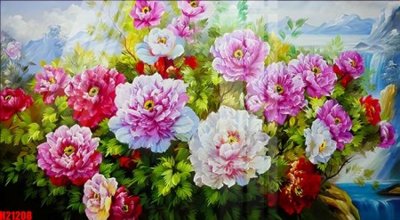 File gốc File tranh gốc in tranh tường nền tổng hợp H21208 (in lụa) trang trí tường