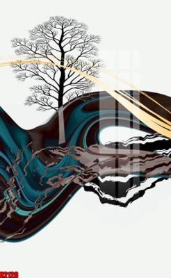 File gốc File tranh decor tranh bộ treo tường tổng hợp H2128 (thiết kế) độc quyền