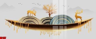 Tải file File tranh decor tranh bộ treo tường tổng hợp H2137 (ảnh gốc) in tranh kính