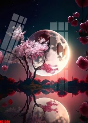 Hình ảnh file gốc File tranh gốc in tranh tường nền tổng hợp H21390 (chất lượng cao)