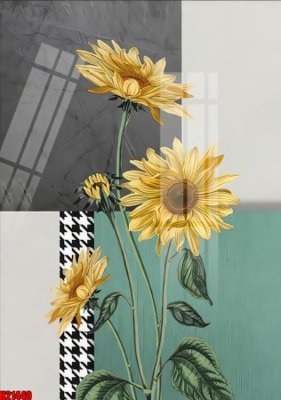 File gốc File tranh gốc in tranh tường nền tổng hợp H21440 (in lụa) họa tiết 3D