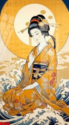 File gốc File tranh gốc in tranh tường nền tổng hợp H21648 (in lụa) tranh mã đáo