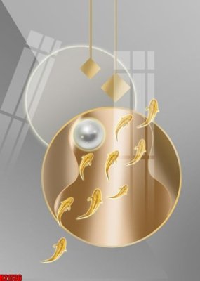 File gốc File tranh gốc in tranh tường nền tổng hợp H21736 (in lụa) cao cấp