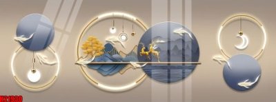 File in trần File tranh gốc in tranh tường nền tổng hợp H21930 (file gốc) hoa văn 3D